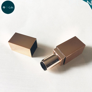 Hot Sale Luxury Rose Gold Square Lipstick Tube