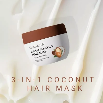 Keratin Hair Treatment Mask Collagen Argan Coconut Oil Hair Mask