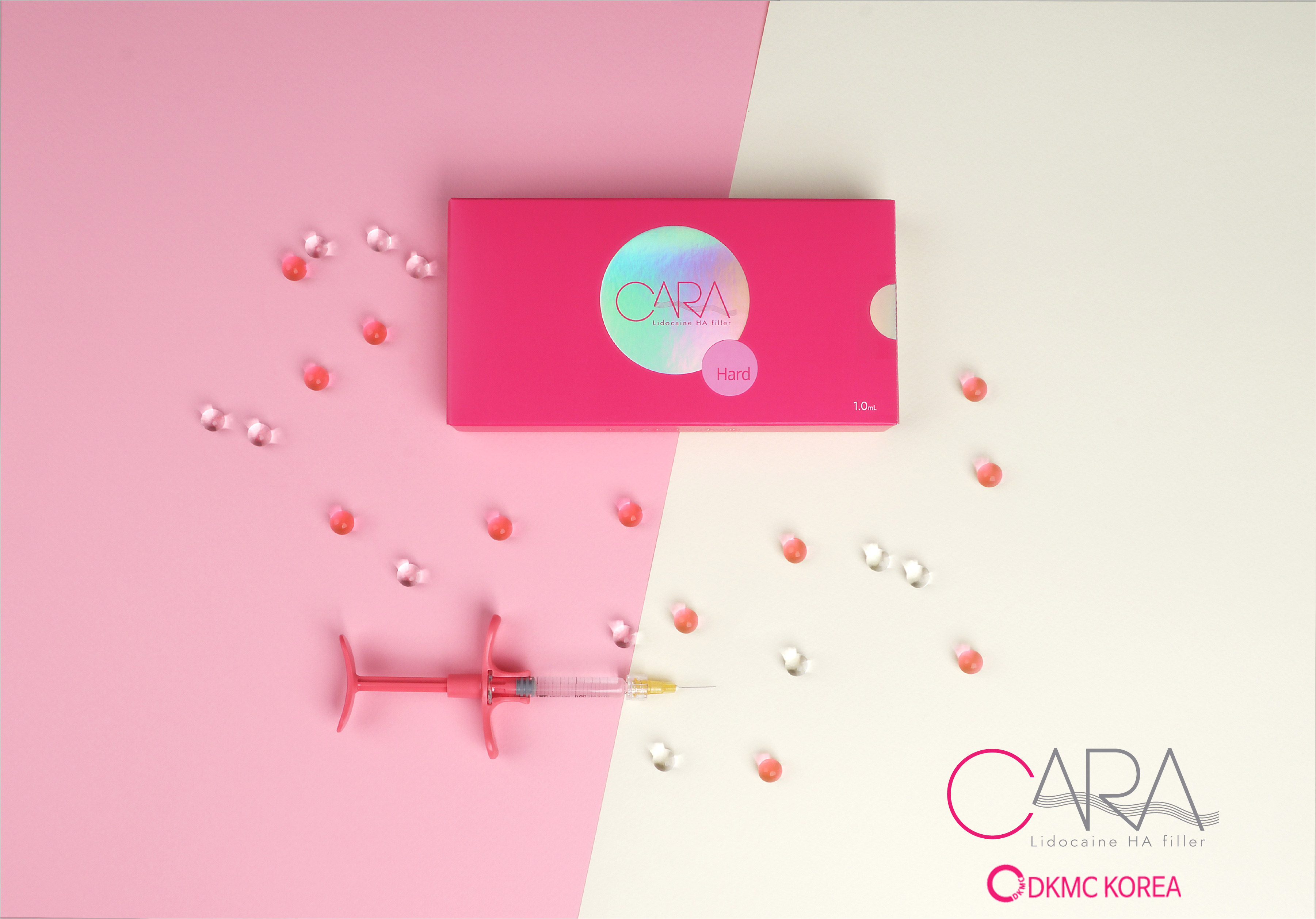Korea Premium CARA hyaluronic acid CE approved HA filler dermal filler with Lido for lip lifting