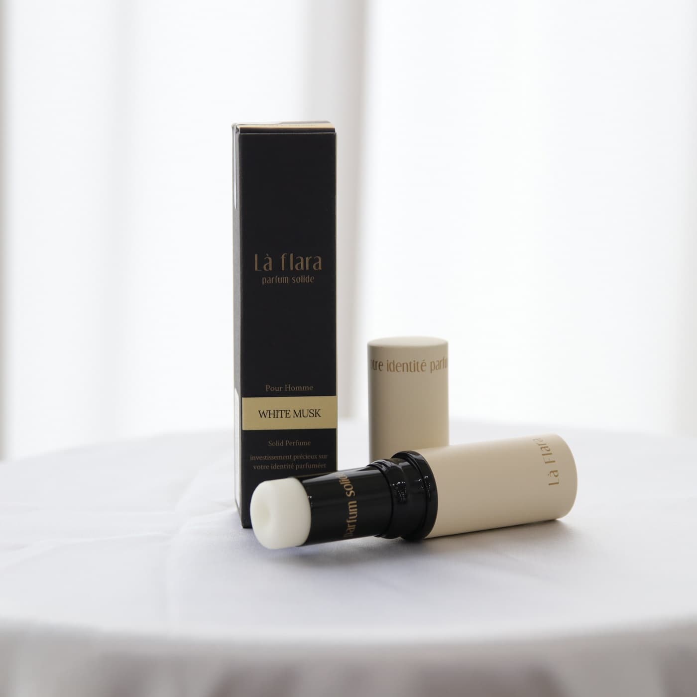 laflara solid perfume White Musk