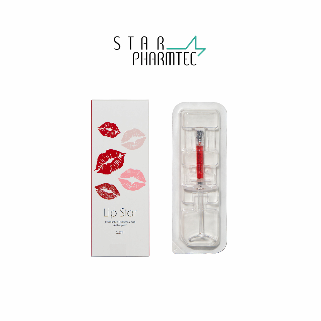 Lip Star 1.2ml  x 1 syr Lip Filler  Lip contour