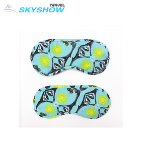 Low Cadmium Travel Comfortable Cotton Covered Azo Free Sleeping Eye Mask