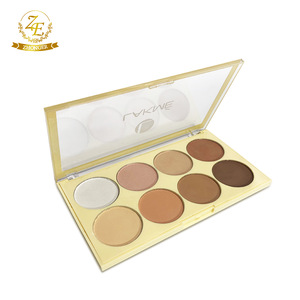 Matte Glitter Face Contouring Concealer Highlight Pressed Powder