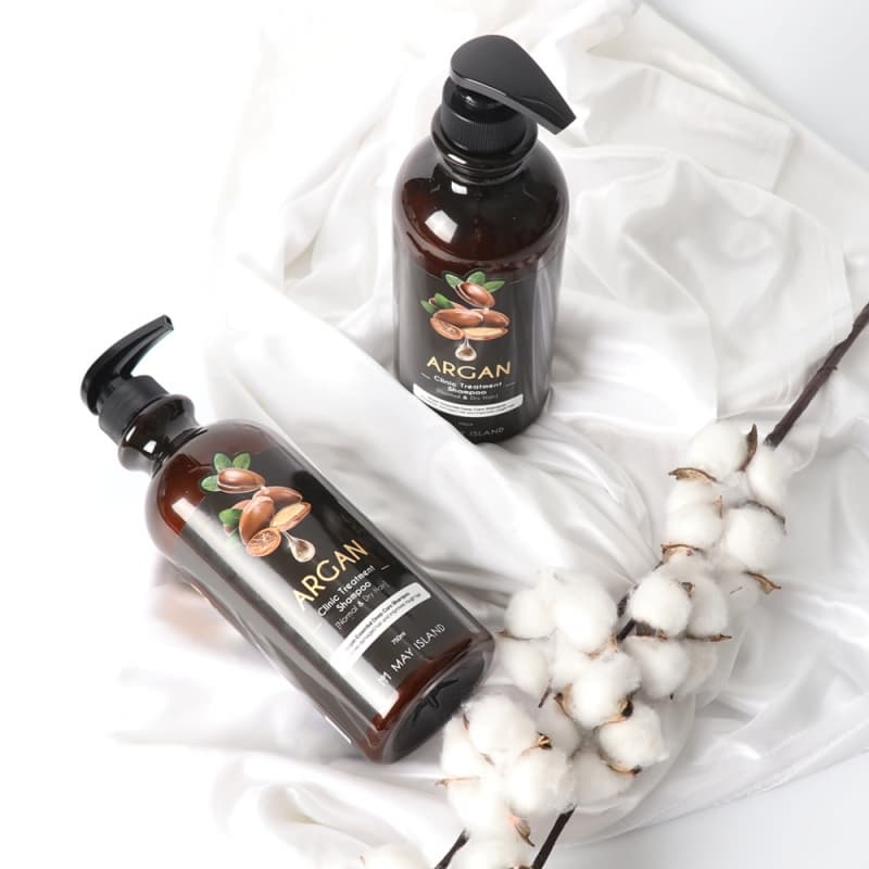 [MAY ISLAND] PROFESSIONAL CLINIC TREATMENT SHAMPOO &amp; CONDITIONER ARGAN 750ml