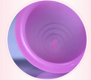 Medical Grade FDA Soft Diva Silicone folding Menstrual Cup Lady Period Cup