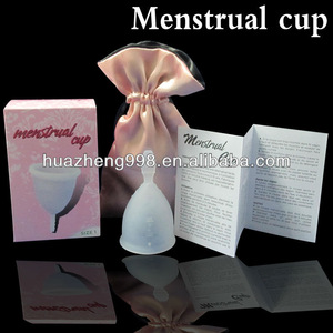 Medical silicone feminine hygiene cup Woman Cup