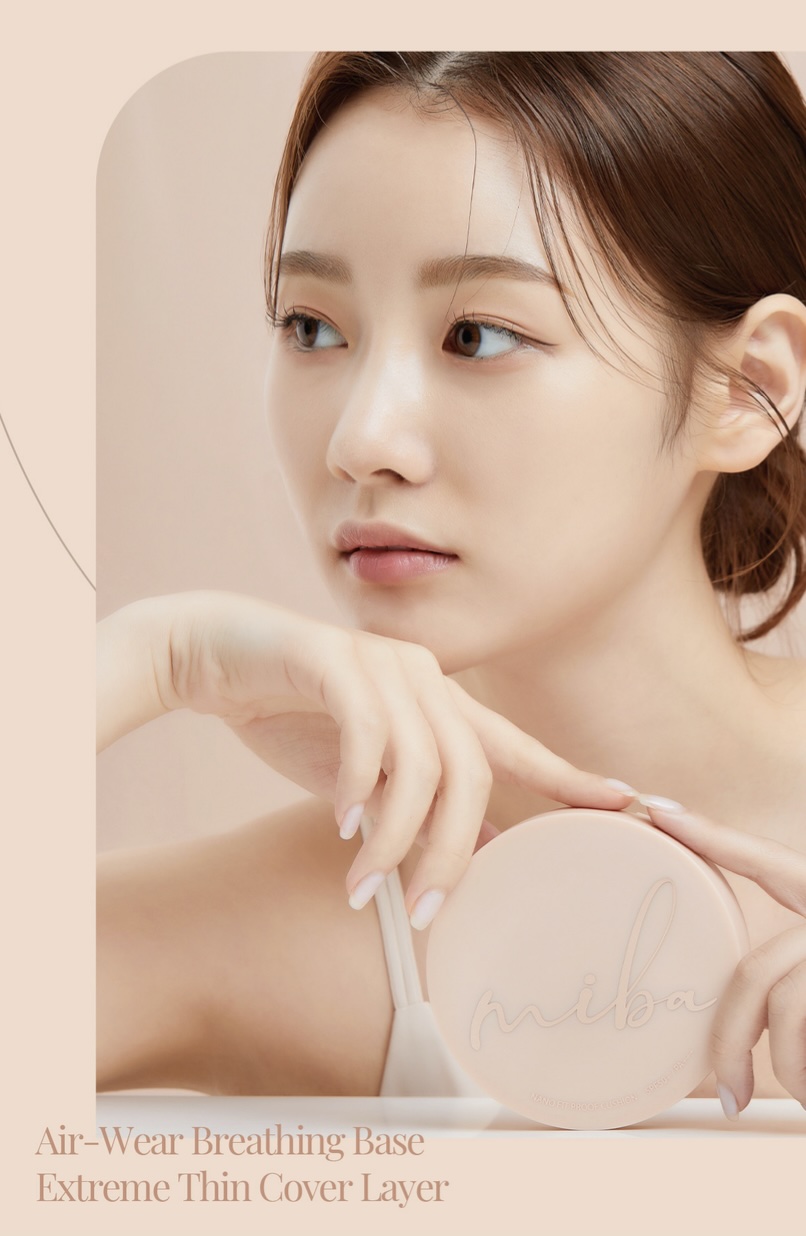 [Miba] nano fit proof cushion, skin care, make up