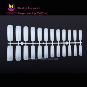 Nadeco wholesale imported ABS artificial false nail tip  acrylic nails salon manicure
