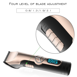 New Quiet Professional Cordless Rechargeable Baby Adult Hair Clipper Ceramic Blade Hair Trimmer Barber Shop Electric CN;GUA