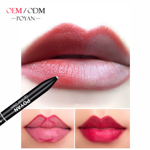 OEM 2019 New Makeup Waterproof Lip Liner Private Label Pencil