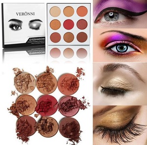 OEM 9colors Multipurpose Long lasting Waterproof Paillette Body Glitter Kohl/Eye shadow powder