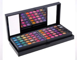 OEM makeup eye shadow 180 color waterproof dry eye shadow palette