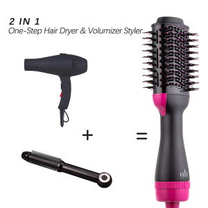 One-Step Professional Blow Electric Hair Dryer Multi-Function Hot Air Brush Electric Hair Dryer Brush