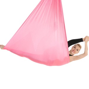 Parachute Nylon Silk Fabric With More Elastic Yoga Swing Aerial Yoga Fitness Hammock Aerial Yoga Hammock