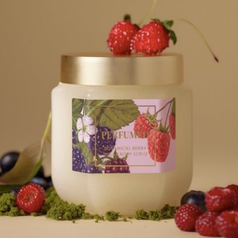 (PLU) Perfumed Sugar Body Scrub Botanical Berry 500g
