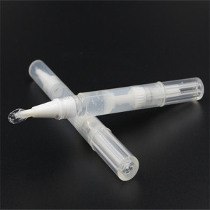 Private label high concentration  plastic teeth whitening pen with custom paper box