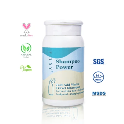 Private Label Pure Natural Oil Control Hair Shampoo Powder Aloe Rice Deep Cleansing Hair Wash