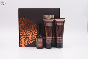 Promotion Present Gift Set Sulfate Free Argan Oil Shampoo Conditioner Hair Masque mask Set Deep Cleansing Hair Care