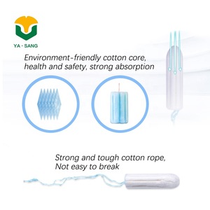 Regular absorbency private label organic cotton tampon