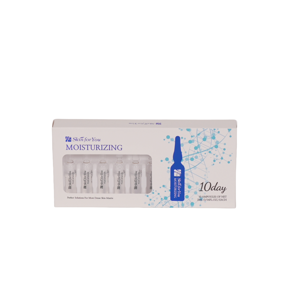 Skin For You Moisturizing Fluid Ampoule 2ml*10EA - Deep Hydration for Enhanced Moisture 