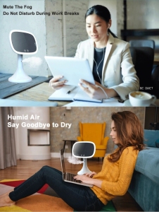 Smart LED Makeup     Desktop Decorative LED Vanity   with   Round Cosmetic Mirror Dressing Table Mirrors Lamp