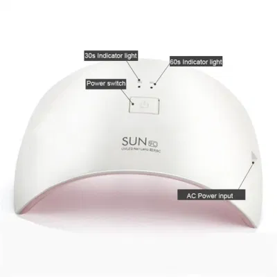 Sun9c 24W Dual UV LED Nail Dryer Gel Polish Curing Light with Sensor LED Nail Lamp