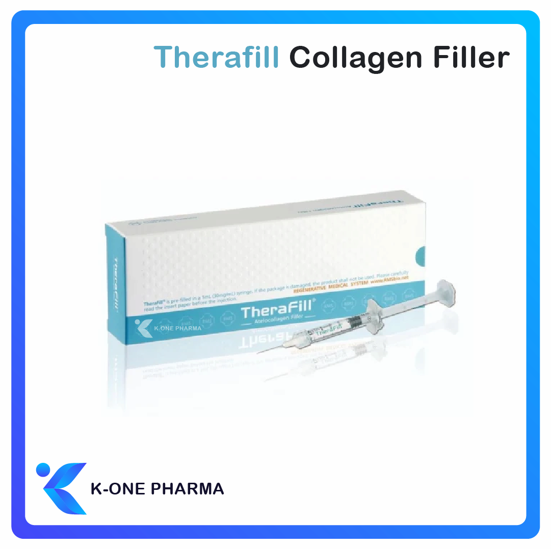 THERAFILL Collagen Filler Soothing Skin, Natural Looking, Fine Lines and Wrinkles Moisturizing Skin