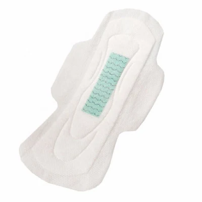 Ultra Thin Biodegradable Sanitary Napkin OEM Sanitary Pad Lady Organic Cotton Topsheet