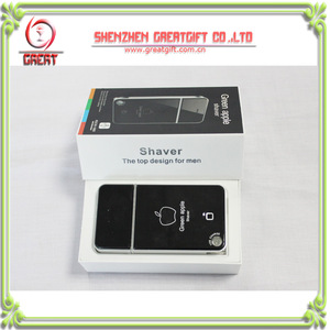 USB Rechargeable Iphone Electric shaver, Top Quality iphone shape intimate electric shaver