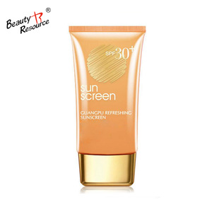 Waterproof Day Sunscreen Cream Lotion SPF 30 Long Lasting Liquid Sunscreen Cream Makeup Cover Base