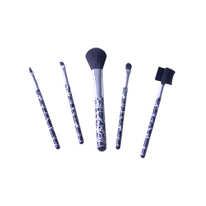 wholesale good quality custom logo cosmetic beauty tools 5pcs makeup brush set