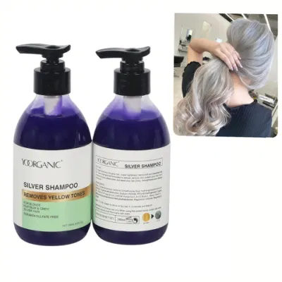 Yellow Remove Color Lock Protecting Repairinghair Dye Purple Shampoo for Blonde