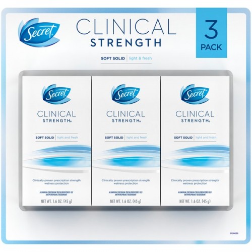 Secret Clinical Strength Soft Solid Light & Fresh For Wholesale