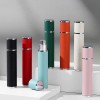 Travel Portable Pocket 10ML High-grade Magnet Genuine Leather Spray Nano Nozzle Perfume Bottle Glass Bottom Filling
