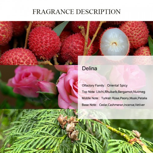 UNIQUE AROMA Marly Perfume Delina Top Selling Women Designer Perfume Oils Wholesale Fragrance Oils for Branded Perfume