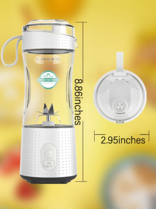 2020 New Personal Size Smoothies and Shakes Handheld Fruit Machine USB Rechargeable Portable Mix Blender