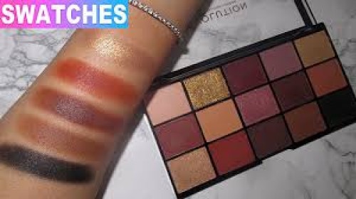 makeup revolution reloaded palette in rose velvet