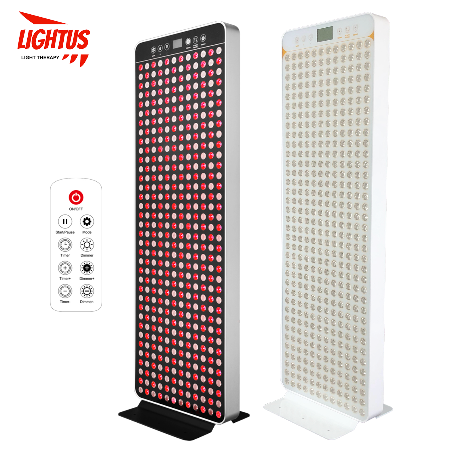 LIghtus 2000w Red Light Therapy Panel 660nm 850nm Led Therapy Device No Flicker Infrar Therapy Red Light Device Pdt Light