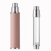 Travel Portable Pocket 10ML High-grade Magnet Genuine Leather Spray Nano Nozzle Perfume Bottle Glass Bottom Filling