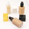 Private Label Liquid Foundation 12 Colors Matte Full Coverage Foundation Glass Bottle