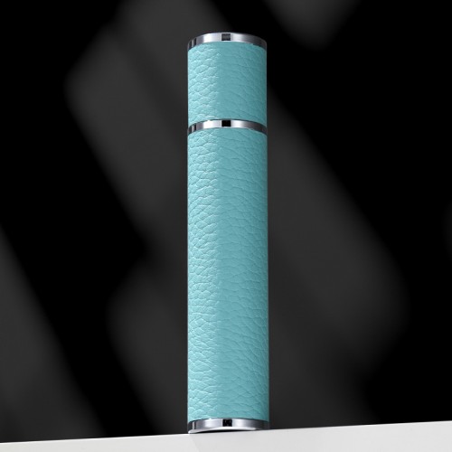 Travel Portable Pocket 10ML High-grade Magnet Genuine Leather Spray Nano Nozzle Perfume Bottle Glass Bottom Filling
