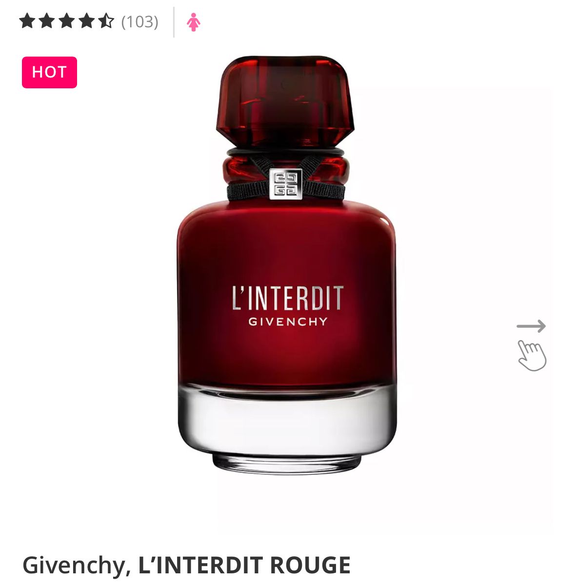 l interdit givenchy