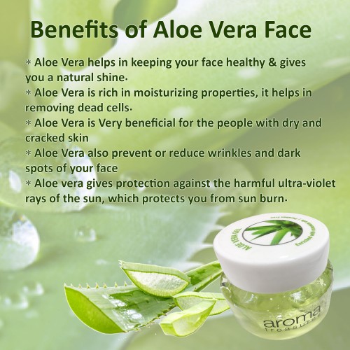 benefits of using aloe vera gel on face
