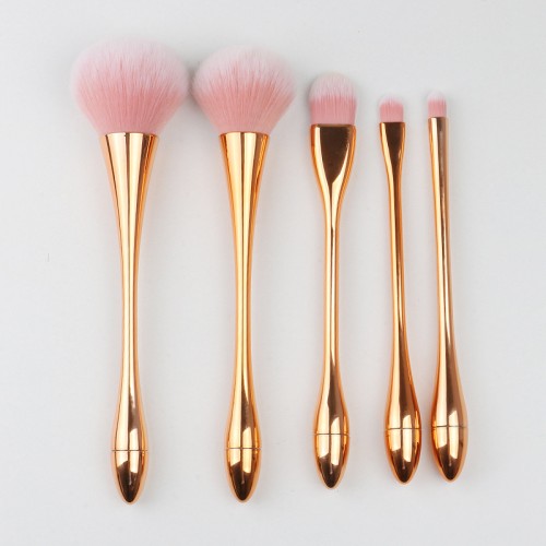 Custom High Quality 5PCs Makeup Brush Set
