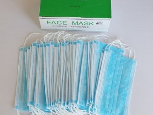 Facemask 3 Ply Earloop In Stock Masque Surgical Disposable Medical Face Mask for sale