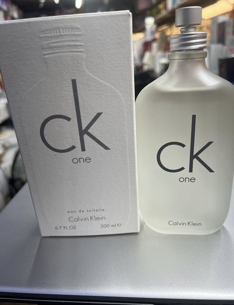 Original Ck One By Calvin Klein Unisex Perfume Eau de Toilette 200ml