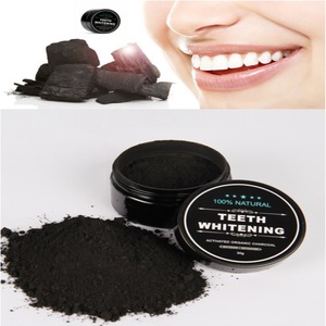 30g 60g Private Label Food Grade Mint Flavor coal  Coconut Activated Charcoal Powder Teeth Whitening