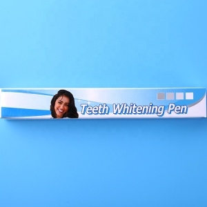 4g teeth whitening gel clear pen, 6%HP teeth whitening gel refill