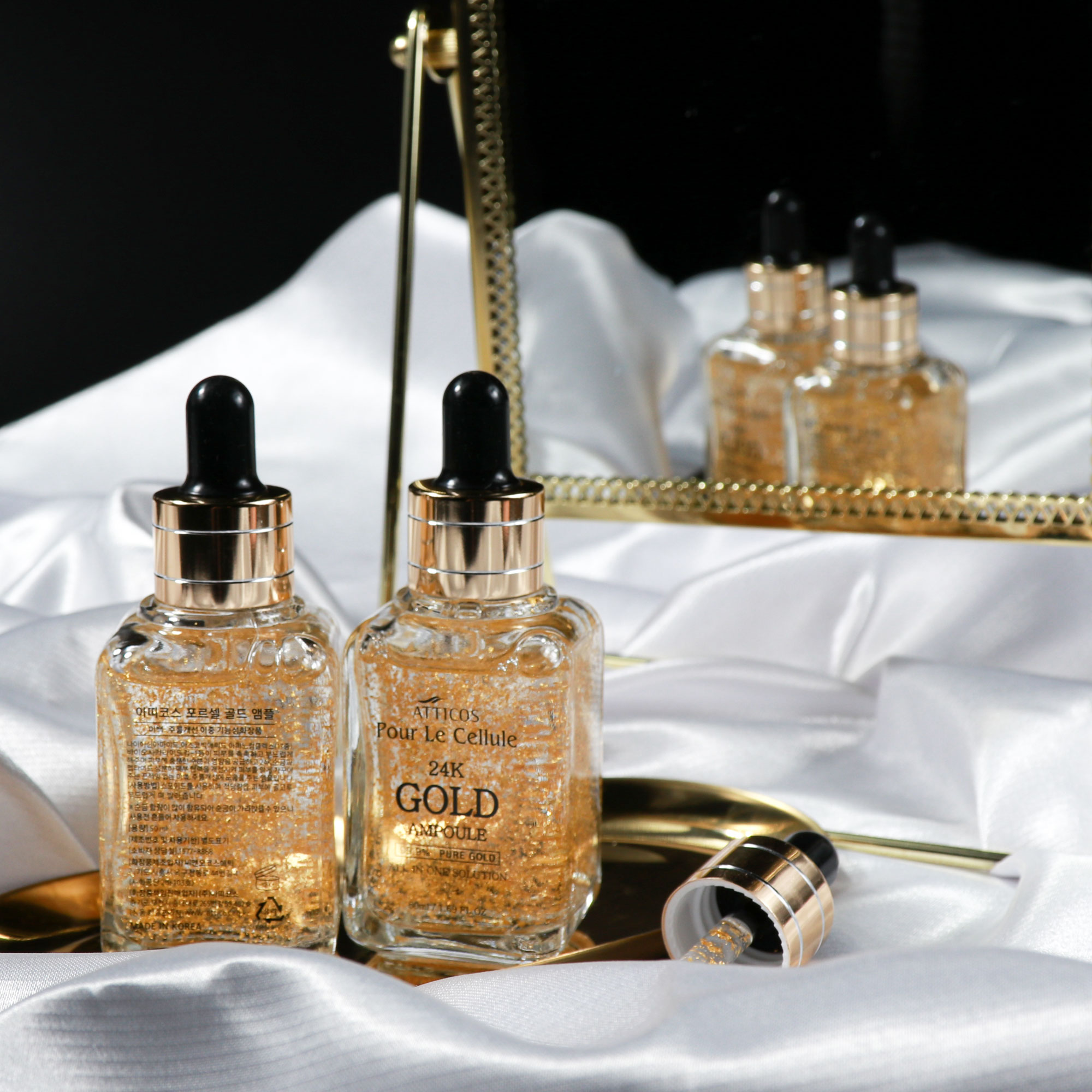 ATTICOS Pour Le Cellule 24K Gold Ample 50ml