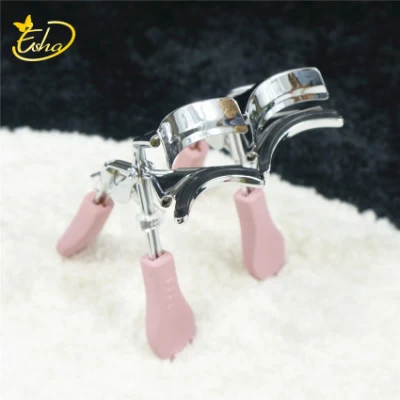 Beauty Mini Girls False Partial Make-up Tools Clip Pink Rubber Handle Eyelash Curlers